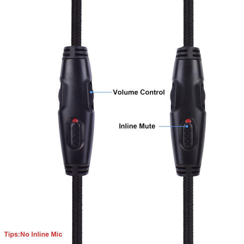 Replacement Cable for Kingston Hyperx Cloud Mix Alpha Gaming Headset, 3.5mm Audio Aux Cord Wire, 4.9Ft