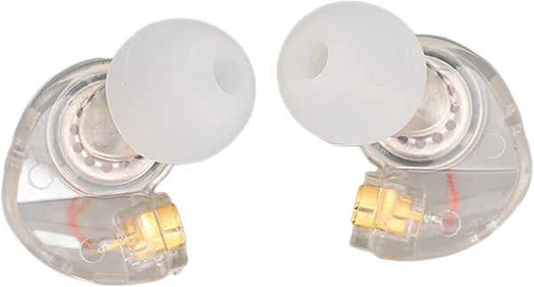 Pluggable Detachable HiFi Earphone Head Replacement for SE215, SE315, SE535 - Transparent Sports Earbud Head.