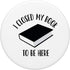 I Closed My Book to Be Here, Funny Book Lover Reader PopSockets Swappable PopGrip
