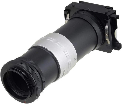 Fotodiox Lens Mount Adapter, Compatible with T-Mount (T/T-2) Thread Lenses to Nikon F-Mount Cameras