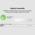 Belkin Magnetic Wireless Charger (Power Supply Not Included) with 2M (6ft) Extra-Long Cable Qi Charging Pad for iPhone