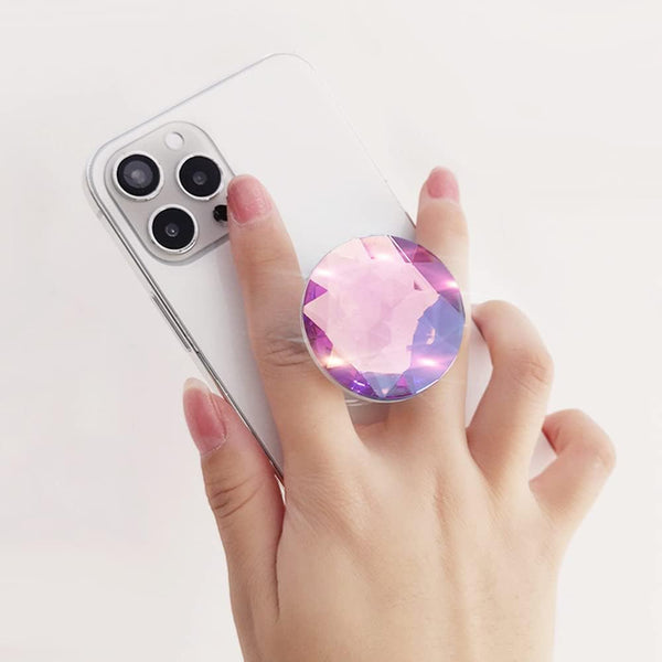 ZOSTLAND Fashion Bling Crystal Phone Ring Universal 360Adjustable Phone Case Finger Grip Stand