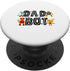 Funny Dad Bot Robot Gift For Fathers PopSockets Standard PopGrip