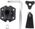 1Pc Black Bracket Clamp Accessories Holder for Mic Clamps, Fixed Metal Desk Lamp Clip, Camera Flash Mount, Monitor