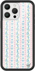 Wildflower Cases - Compatible with iPhone 16 Pro Max | Protective Black Bumper,