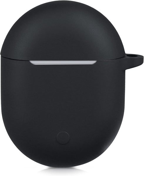 kwmobile Silicone Cover Holder Case for Xiaomi Redmi Airdots 3 Pro/Buds 3 Pro - Black