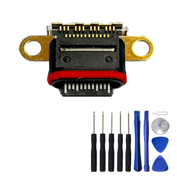 VIESUP Charging Connector Replacement for Google Pixel 6 6.4" USB Charger PCB Board Port with Tools