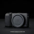 JJC Aluminum Lens Cap Cover Protector for Ricoh GR IIIx, GR III, GR II with Soft EVA Interior - Black