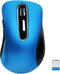 memzuoix 2.4G Portable Wireless Mouse, 1400 DPI Mobile Optical Cordless Mice with USB Receiver for Computer, Laptop,