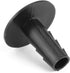 Skywalker Single Feed-Through Cable Bushings, Black, 100 Pieces