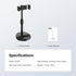 NEEWER 360 90 DS030 ENTRY LEVEL VERSION Cell Phone Stand for Desk, Adjustable Office Bed Table Phone Holder Mount