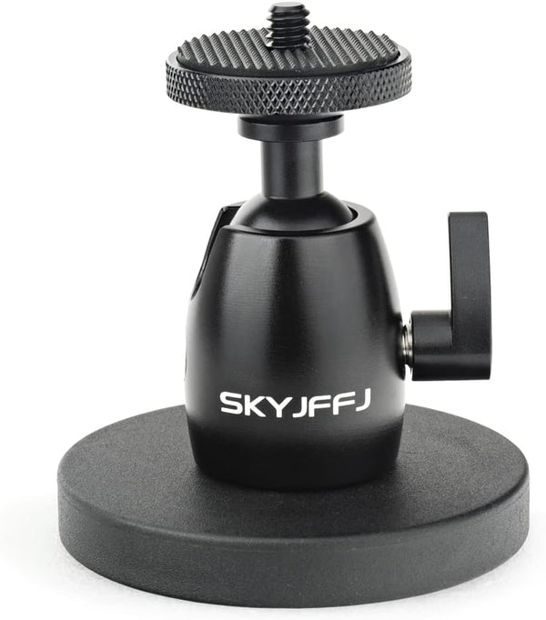Magnetic Camera Stand - Mini Ball Head Heavy Duty Metal for Secure Attachment to Steel or Other Magnetic Surfaces