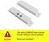 4 Sets NC Wired Door Alarm Magnetic Contact Sensor with Double Side Tape