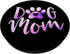 Dog Mom Purple Paw Print Adopt Don't Shop Cute Fur Mama PopSockets Standard PopGrip