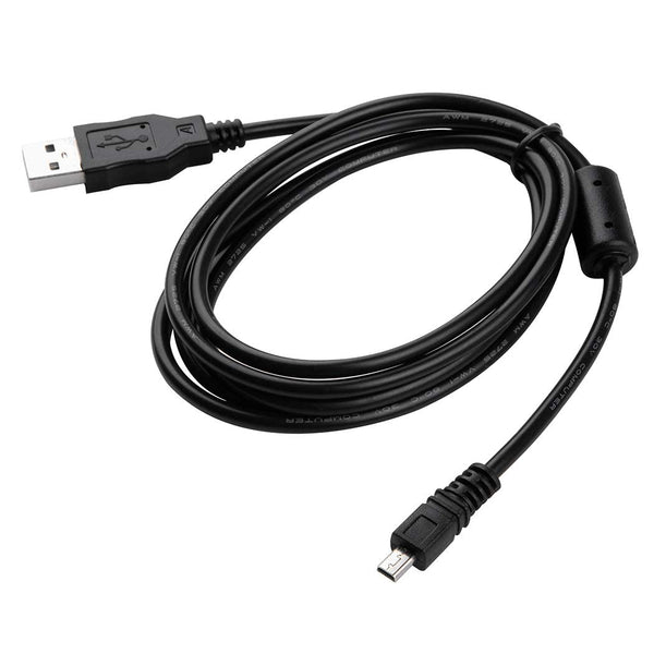PDEEY UC-E6 USB Cable, Charger Replacement for Nikon Coolpix L830 S3300, Fujifilm Camera - Mini 8P, 3.3 FT