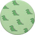 Cute Green Dinosaur T Rex Baby Dino PopSockets Standard PopGrip for Girls Women