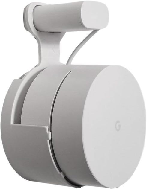 Dot Genie Google WiFi Outlet Holder Mount Stand: No Messy Screws! (1-pack)