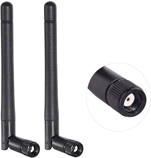 CORONIR Dual Band WiFi 2.4GHz 5GHz 5.8GHz 3dBi MIMO RP-SMA Male Antenna for