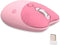 Lomiluskr Cute Cat Wireless Mouse, Lightweight Soundless Mice, 2.4G Wireless Mice, Candy Colors,