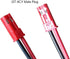 JINOARC 2Sets 5A 2S-3S 130 180 Dual Way ESC Speed Control, Bidirectional Brushed ESC for RC Boat Tank Vehicle Brushed