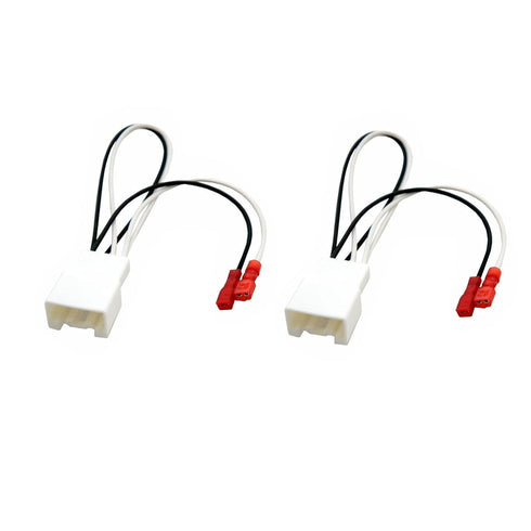 4 Pack 72-5602 Car Replacement Door Speaker Wiring Harness Plug Connector for 2011-2021 Ford F-150 Fusion Escape Focus Bronco Mustang Mondeo MK4 Mazda 2 3 6 CX5 Cable Plug Speakers Harness