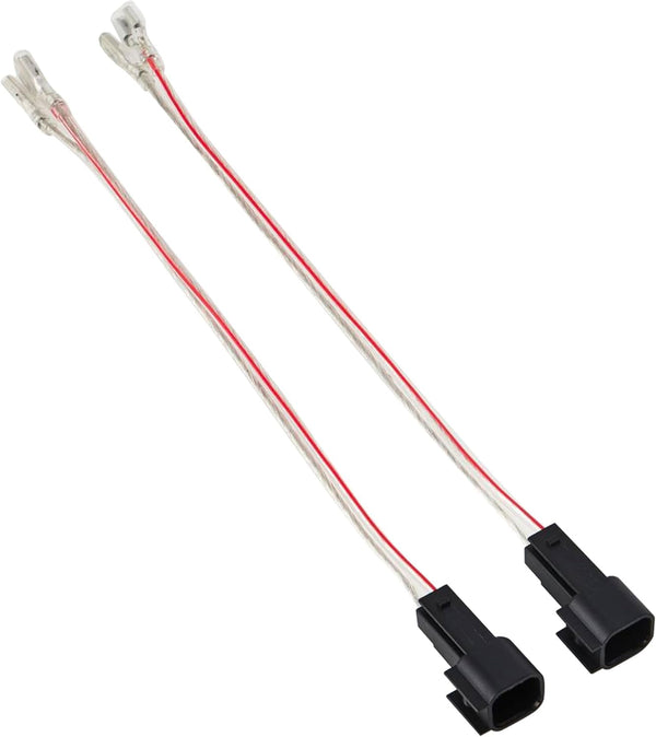 Front Rear Door Speaker Wiring Harness for Select 1998-2016 Ford/2001-2013 Mazda/1999-2011 Lincoln Aftermarket Speaker