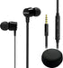 Joymiso Tangle Free Earbuds for Kids Women Small Ears with Case, Comfortable Lightweight in Ear Headphones, Flat Cable