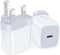 Universal Travel Adapter, US to UK Plug Adapter, 2-Pack Fast 20W International USB C Wall Charger for iPhone