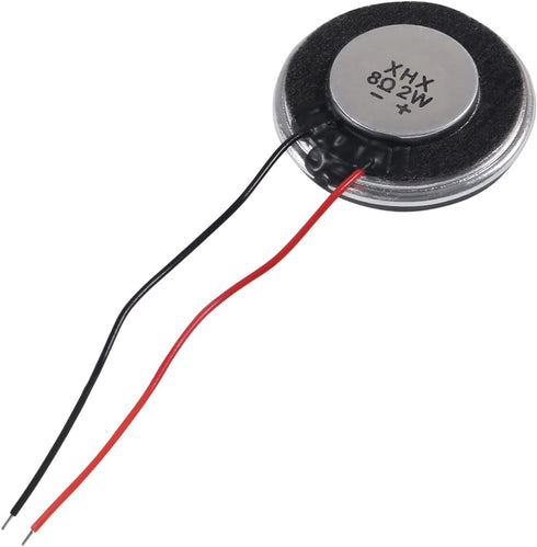 6Pcs 8 Ohm 2W Round 28mm Loud Speakers Compatible with Small Audio MP3 MP4 Player