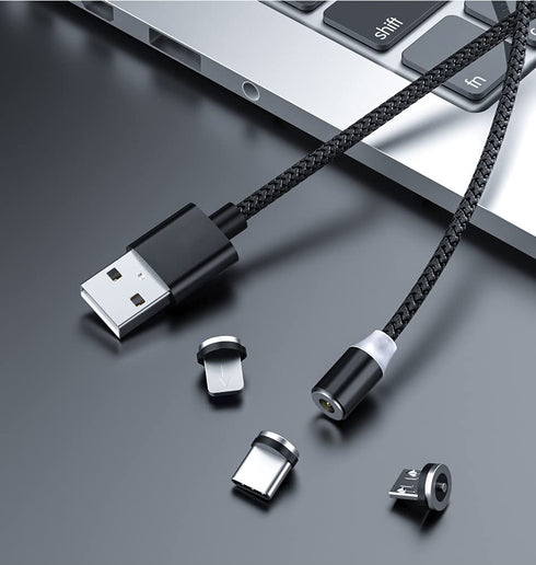 Magnetic Charging Series (Micro Tips) 10pcs, Just Micro Tips Without Nylon Braided USB Cords, Compatible for Micro