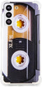Case for Galaxy S21 5G, Shockproof Scratchproof TPU Soft Bumper Retro Music Cassette Tape Case for Samsung Galaxy S21 5G