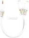 Topzone 4 inch Stereo "Y" Cable: 2.5mm Plug to Two 2.5mm Jacks