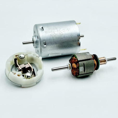 RS-365SH 6V-24V 11000RPM 365 Micro Motor DC High Speed Dual Shaft carbon brush Micro Electric Engine for Toy Car Boat