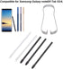 Replacement Stylus Tips, Stylus Tips Pen Refill Tool Set with Fixing Frame and Pen Tips, for Galaxy Note 8/9, for