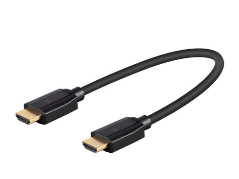 Monoprice DynamicView Ultra 8K HDMI Cable - 1.5 Feet, High Speed, 48Gbps, Dynamic HDR, eARC, Black