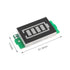 Create idea 4Pcs Battery Capacity Indicator Module 3-34V, Compatible with 1S to 8S Battery Charge Indicator Module