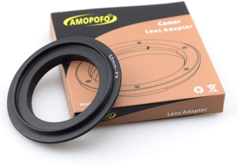 52mm to FX Lens Macro Reverse Adapter Ring for Fujifilm X Camera