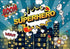 Haoyiyi 5x4ft Superhero City Backdrop, Dark Blue Sky Boom Cloud Background for Photography Activity Decoration