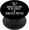 Human Costume Robotics Mentor PopSockets Swappable PopGrip, Science Robo Coach Robotics