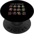 Fantasy RPG Roleplaying Types of Penguins PopSockets Standard PopGrip