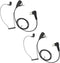 2 Pin Earpiece M1 Headset with Ptt Mic, In-Ear Earbuds for Motorola cp100 cls1410 gp300 cp200d bpr40 (2 Pack)