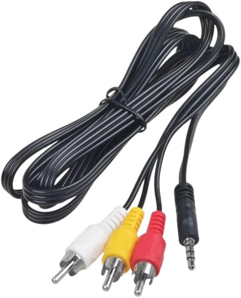 Kircuit AV A/V Audio Video TV Cable Cord Lead for Camcorder Handycam HDR-SR11/v/e/g