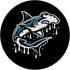Cool Hammerhead Shark Graphic Art Design PopSockets Standard PopGrip