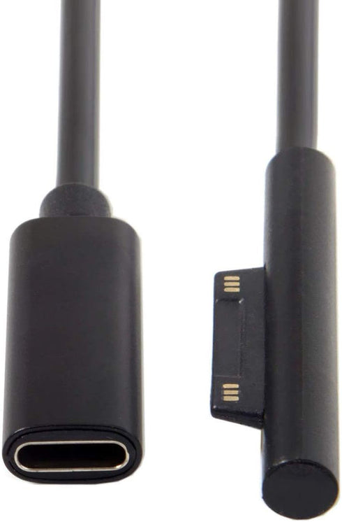 DC 15V Type-C USB-C Female to Surface Pro Charge Cable for Laptop