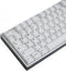 White Keycaps Set, Cherry Profile Doubleshot Bow Keycaps, 120 Keys Custom Keyboard Keycap for 60% 65% 70% 75% Cherry MX