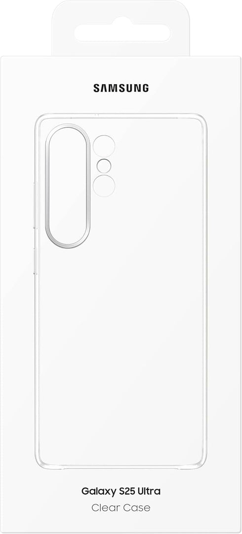 Samsung S25 EF-QS938CTEGUS Galaxy Ultra Clear Phone Case, Transparent Protective Cover, Sleek and Smooth Design
