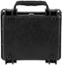 Monoprice Weatherproof Hard Case with Customizable Foam, 7 x 6 x 2 Inch, Black - Pure Outdoor Collection