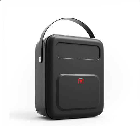 Mchoi Projector Case Fits for XGIMI MoGo 2 Mini Portable Projector, Shockproof Waterproof Portable Projector Travel Protective Case, Black, Case Only