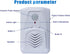 XYszpcgs Motion Activated Voice Player - Button Recording,Built-in Microphone,Home Safety Reminder,Elderly Forgetting
