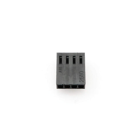 Maxmoral 5PCS PWN Plastic Shell Computer Case Cooling Fan Female Plug Interface 4-pin Connector Kit